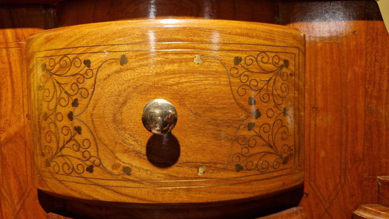 Image 1 of Noble baroque secretary tabernacle