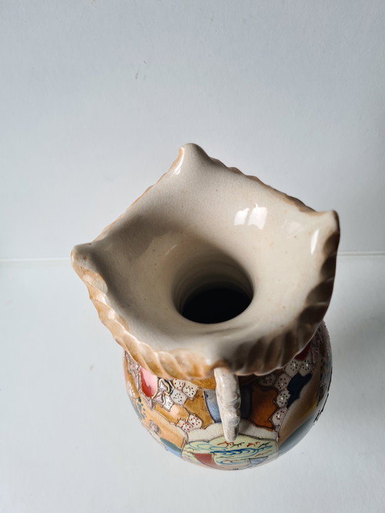 Image 1 of Japanese Satsuma vase.