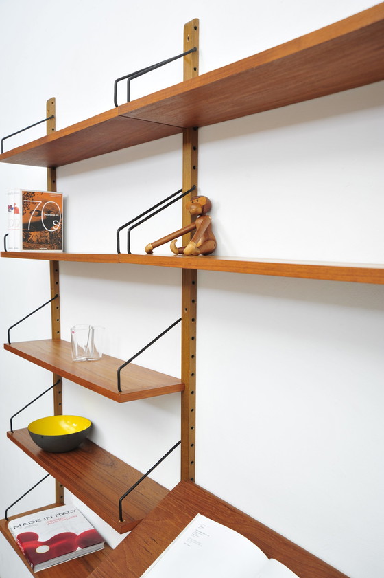 Image 1 of Poul Cadovius Royal Cado shelving system teak 1950s