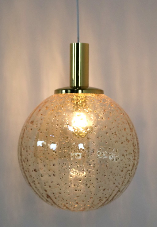 Glashüte Limburg Pendant Lamp Vintage