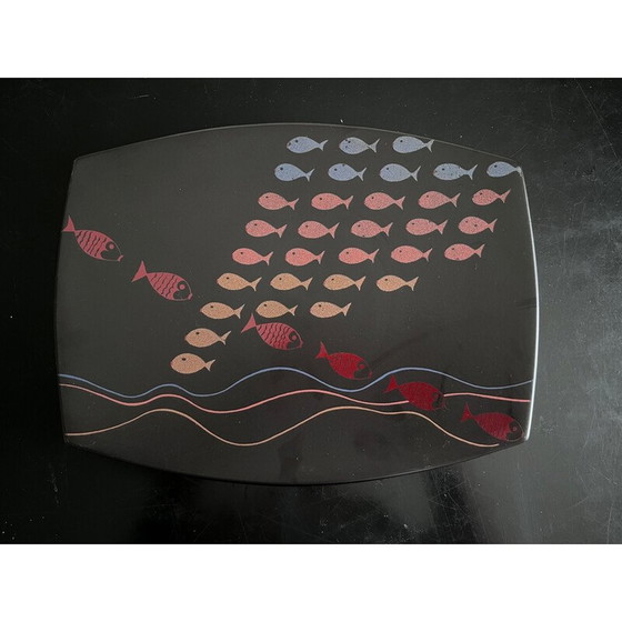 Image 1 of Vintage Salins earthenware dish, 1950