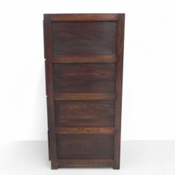 Image 1 of Union Office, oak chest of drawers - 4 drawers