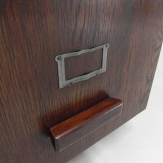 Image 1 of Union Office, oak chest of drawers - 4 drawers