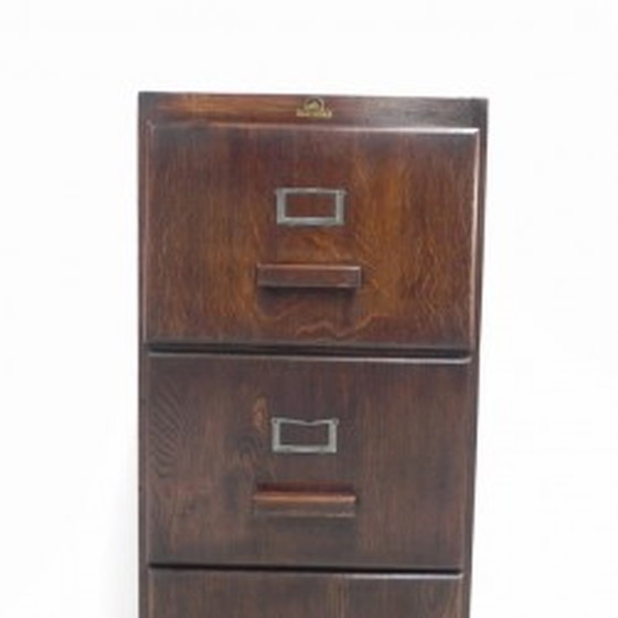 Image 1 of Union Office, oak chest of drawers - 4 drawers