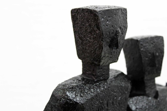 Image 1 of Modernist resin sculpture