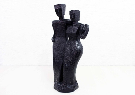 Image 1 of Modernist resin sculpture