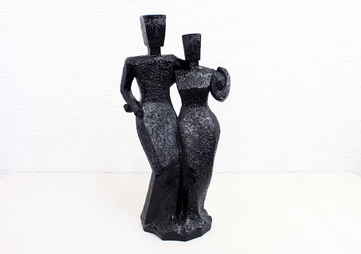 Modernist resin sculpture