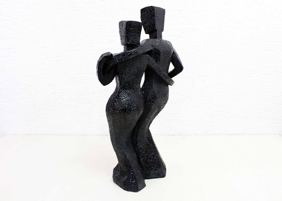 Image 1 of Modernist resin sculpture