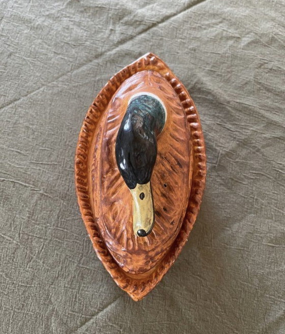 Image 1 of Terrina Trompe l'oeil Col Vert Pillivuyt