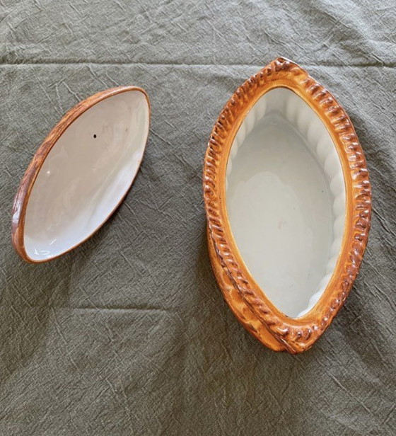 Image 1 of Terrina Trompe l'oeil Col Vert Pillivuyt