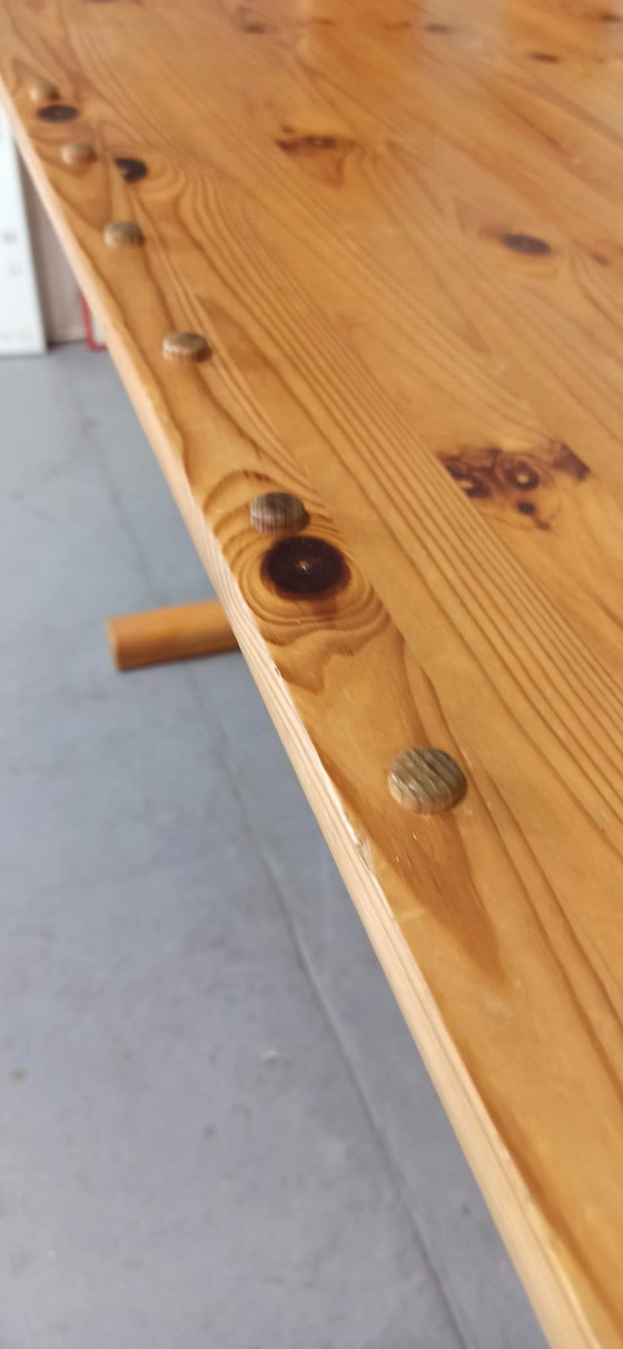 Image 1 of Vintage Pine Tiltable / Drawing Desk 