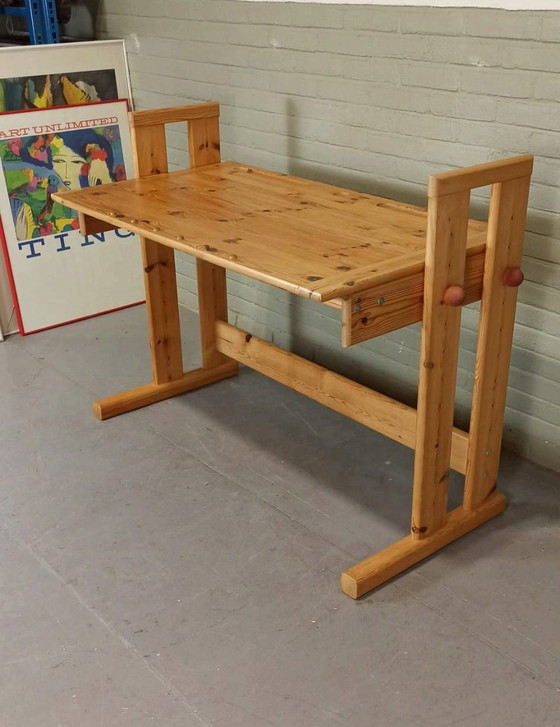 Image 1 of Vintage Pine Tiltable / Drawing Desk 