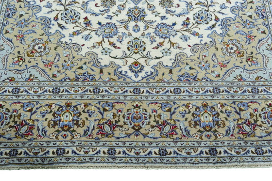 Image 1 of Alfombra oriental de corcho Keshan anudada a mano – 347 x 252 cm