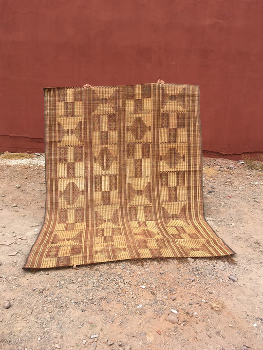 Mauritanian mat Touareg carpet 2.80 X 2.08 M