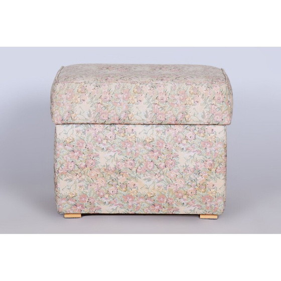 Image 1 of Vintage Art Deco stool, Czechoslovakia 1930