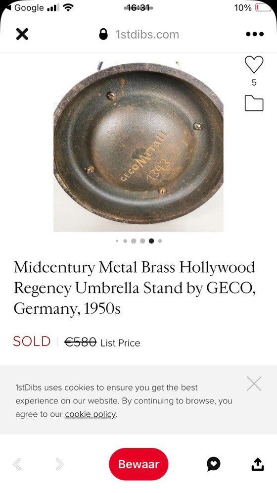 Image 1 of Geco umbrella stand