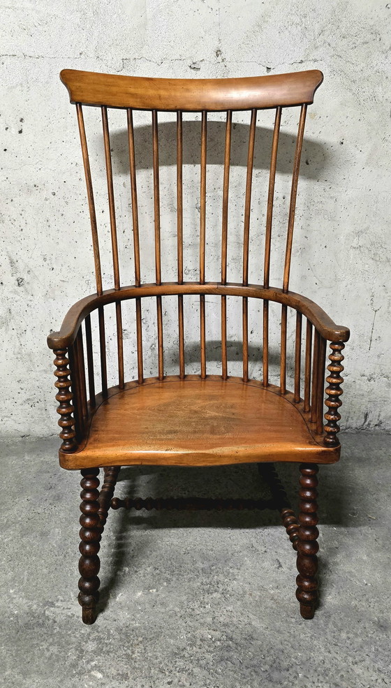 Image 1 of High armchair Darvel Scotland Xixeme Siècle