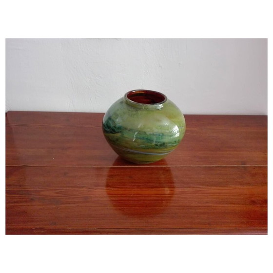 Image 1 of Vintage vase in Murano glass by Ercole Borovier - 1970s 
