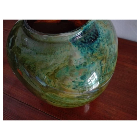 Image 1 of Vintage vase in Murano glass by Ercole Borovier - 1970s 