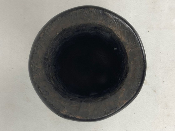 Image 1 of African Ebonised Bamileke Low Stool, Cameroon, 1970S