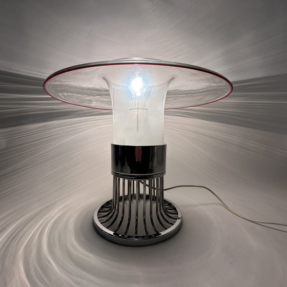 Image 1 of Lampe de table de l'ère spatiale UFO , 1980