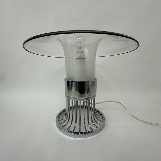 Image 1 of Lampe de table de l'ère spatiale UFO , 1980