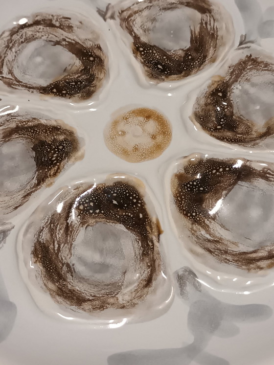 Image 1 of Set Of 2 Oyster Plates