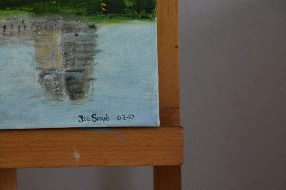 Image 1 of El pintor holandés Joop Serno (firmado) 