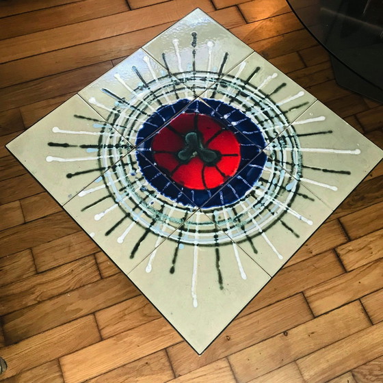 Image 1 of Vintage Coffee Table - Ceramic - 1950