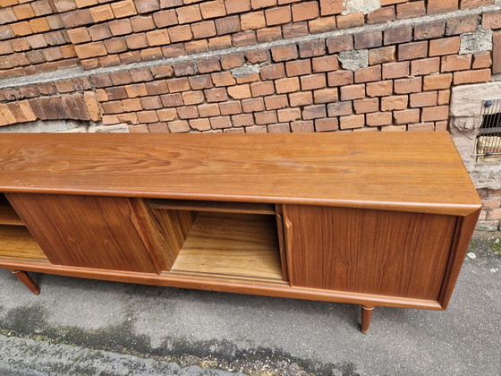 Image 1 of Axel Christensen Aco Møbler Teak Sideboard Danish Mid - Century Design Chest of Drawers Credenza 60s Vintage Retro 60S