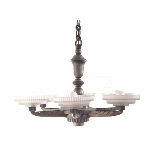 Image 1 of Vintage chandelier by Petitot, 1920