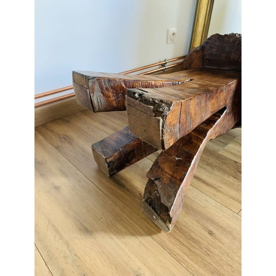 Image 1 of Vintage solid elm server