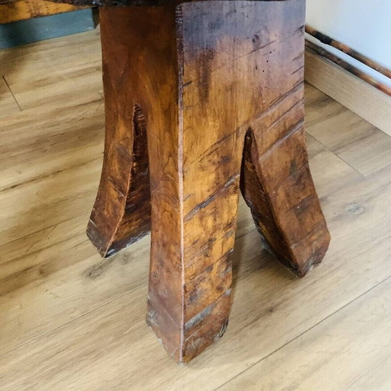 Image 1 of Vintage solid elm server