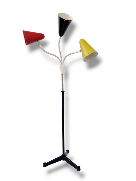 Image 1 of Hala Mid Century floor lamp by Busquet