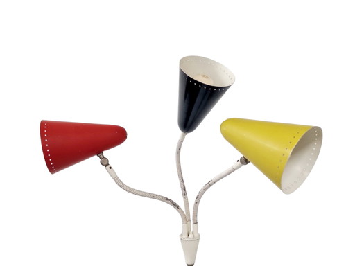 Hala Lampadaire Mid Century par Busquet