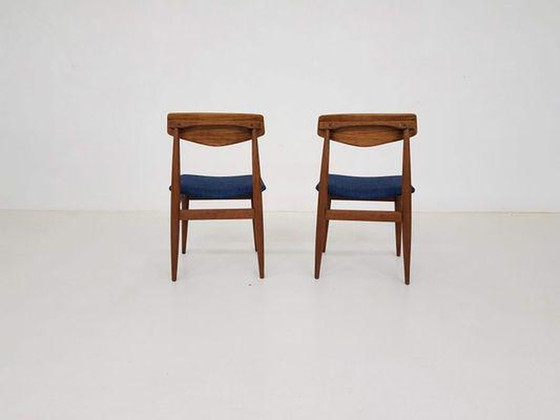 Image 1 of 2x Topform Rosewood dining chairs