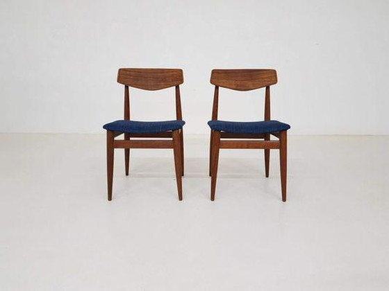 Image 1 of 2x Topform Rosewood dining chairs