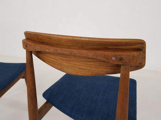 Image 1 of 2x Topform Rosewood dining chairs