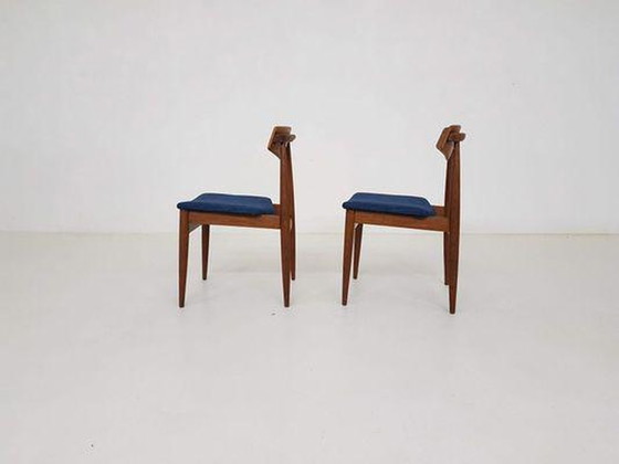 Image 1 of 2x Topform Rosewood dining chairs