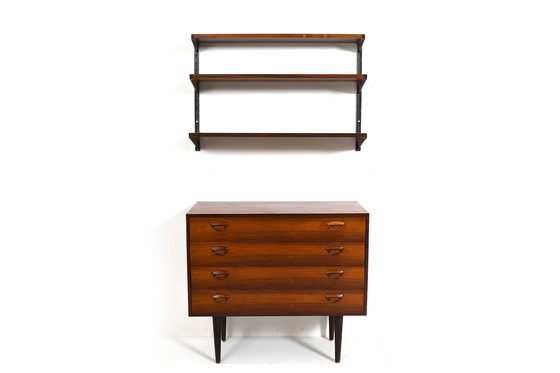 Image 1 of Système mural par Kai Kristiansen pour FM Denmark 1960s