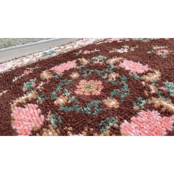 Image 1 of Vintage bohemian rug in pure wool, 1970
