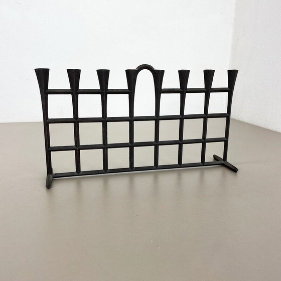 Image 1 of Candeliere vintage in ghisa di Jens Harald Quistgaard per Dansk Designs, Danimarca, anni '70