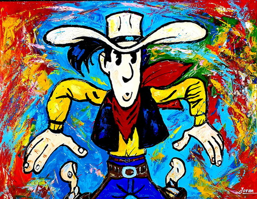 Jovan Srijemac - Lucky Luke dans la tempête de couleurs