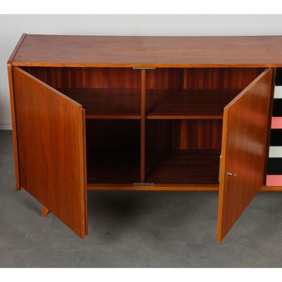Image 1 of Vintage wooden sideboard model U-460 by Jiroutek for Interier Praha, Czechoslovakia 1960