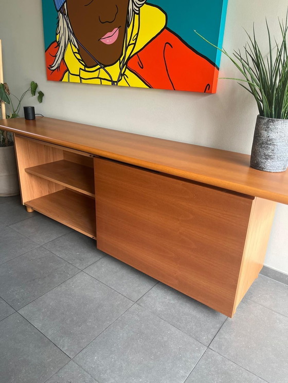 Image 1 of Verardo Sideboard In Cherry With Built-in Bar Element