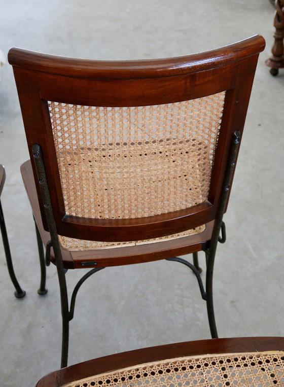 Image 1 of 6x rattan chairs by grange