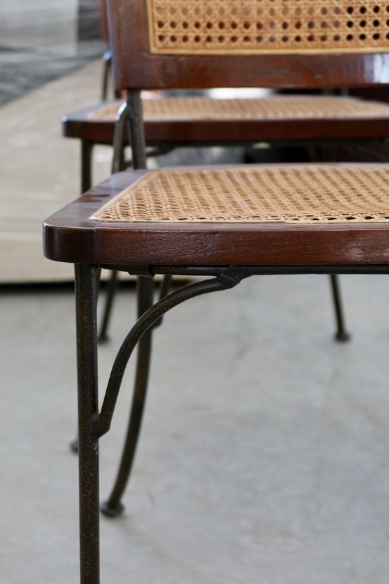 Image 1 of 6x rattan chairs by grange