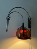 Vintage Herda Wall Lamp With Double Arc