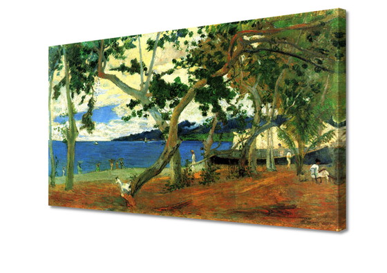 Image 1 of Paul Gauguin ----Scène de plage