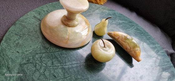 Image 1 of Onyx marble fruit bowl